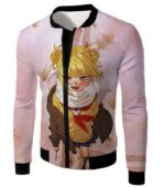 My Hero Academia Hoodie - My Hero Academia Himiko Toga Anime White Hoodie - Jacket