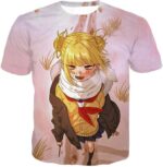 My Hero Academia Hoodie - My Hero Academia Himiko Toga Anime White Hoodie - T-Shirt