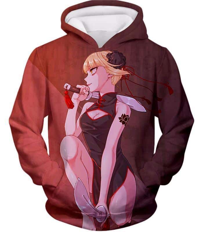 My Hero Academia Hoodie - My Hero Academia Transforming Villain My Hero Academia Himiko Toga Anime Hoodie - Hoodie