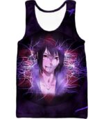 Boruto Leaf Shinobi Uchiha Sasuke Cool Action Black Zip Up Hoodie - Tank Top