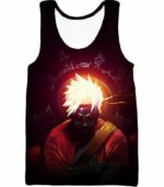 Boruto Super Cool Ninja Art Uzumaki Boruto The Sage Black Zip Up Hoodie - Tank Top