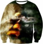 Boruto Ultimate Battle Anime Boruto Vs Sasuke Cool Hoodie - Sweatshirt