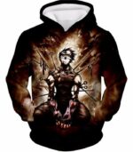 Boruto Zabuza Momochi Demon Of The Hidden Mist Super Cool Black Zip Up Hoodie - Hoodie