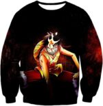 One Piece Zip Up Hoodie - One Piece Straw Hat Luffy Black Zip Up Hoodie - Sweatshirt