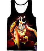 One Piece Zip Up Hoodie - One Piece Straw Hat Luffy Black Zip Up Hoodie - Tank Top