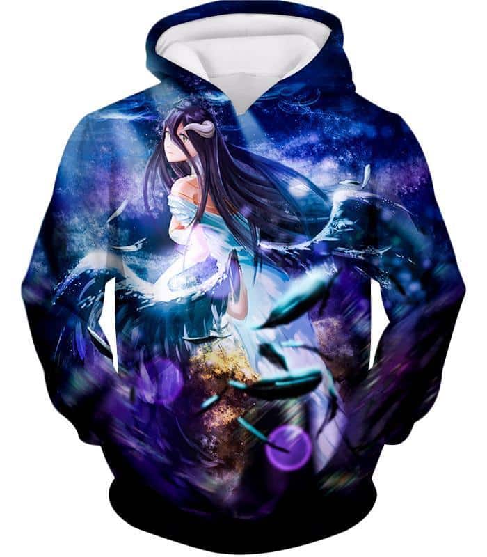 Overlord Most Beautiful NPC Albedo Anime Graphic Hoodie - Hoodie