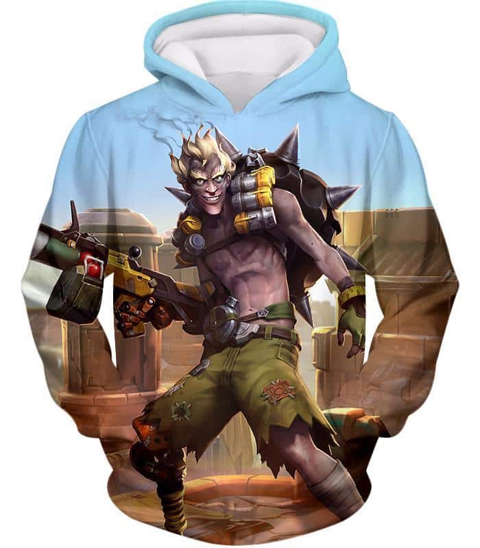 Overwatch Bomb Obsessed Junkrat Hoodie - Overwatch Hoodie