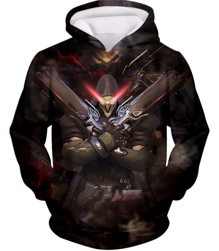 Overwatch Cool Reaper Hellfire Shotguns Hoodie