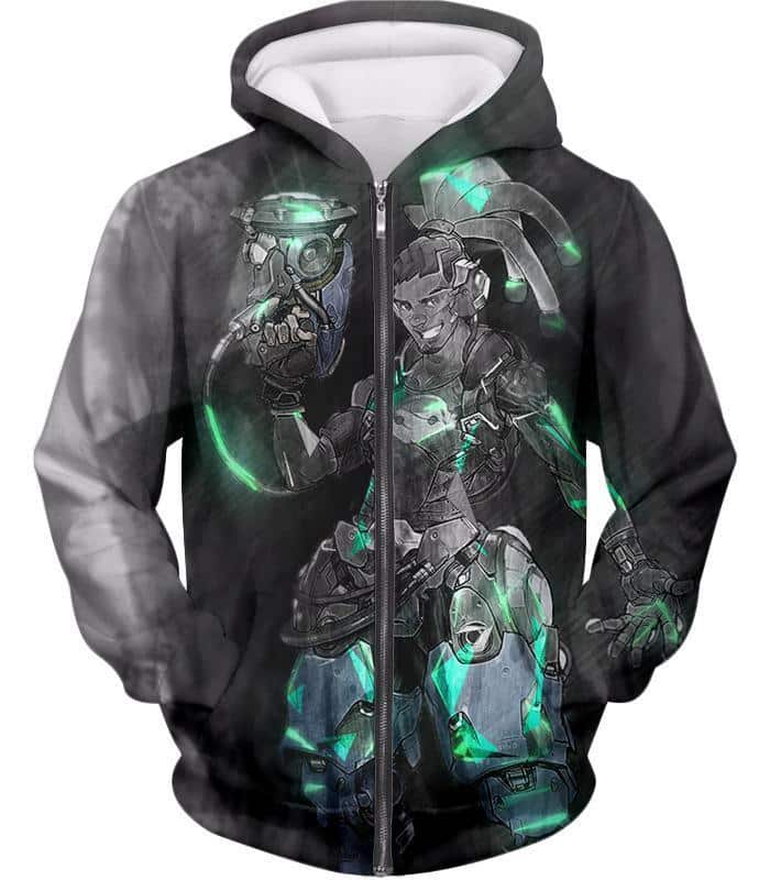 Overwatch Cool Support Hero Lucio Zip Up Hoodie - Overwatch Hoodie