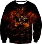 Overwatch Dangerous Defense Hero Reaper Hoodie -  Hoodie - Sweatshirt