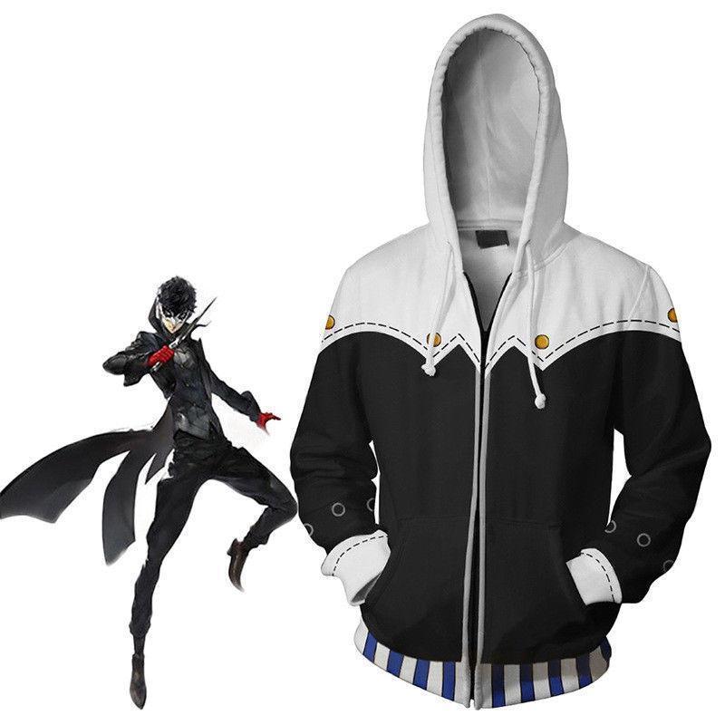 Persona 5 Hoodie - Akira Kurusu Zip Up Hoodie