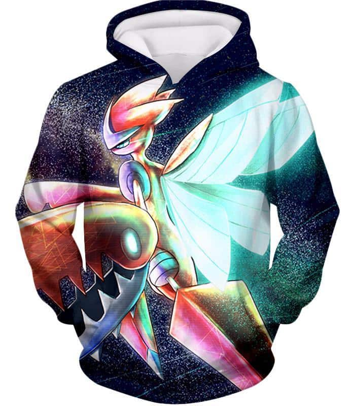 Pokemon Hoodie -  Pokemon Evolution Mega Scizors Cool Black Hoodie