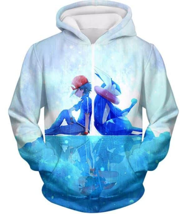Pokemon Pokemon Promo Ash X Greninja Hoodie - Hoodie
