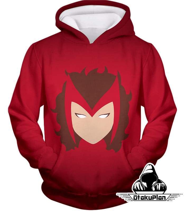 Chaos Magic User Scarlet Witch Cool Promo Red Hoodie