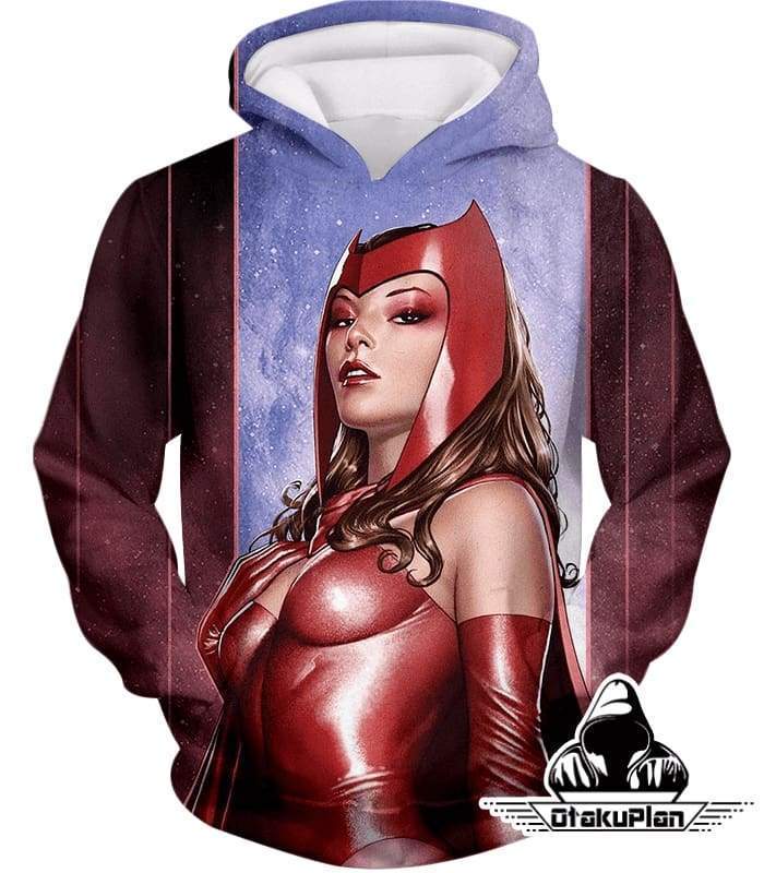 Super-Hot Marvel Hero Scarlet Witch Cool Hoodie