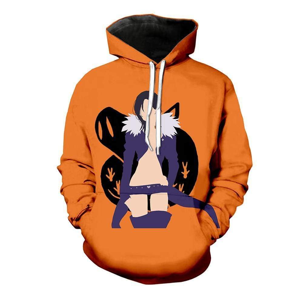 The Seven Deadly Sins Hoodie - Merlin Over Gluttony Emblem Hoodie