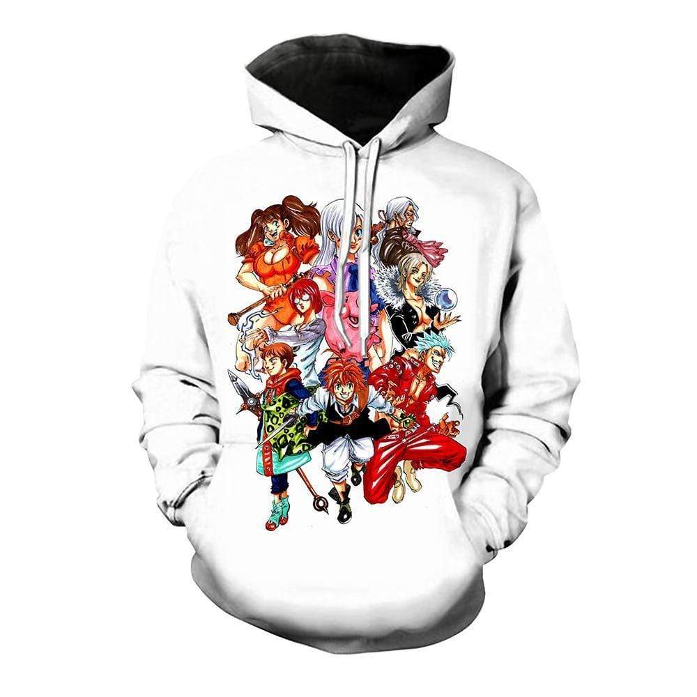 The Seven Deadly Sins Hoodie - Nanatsu No Taizai Hoodie