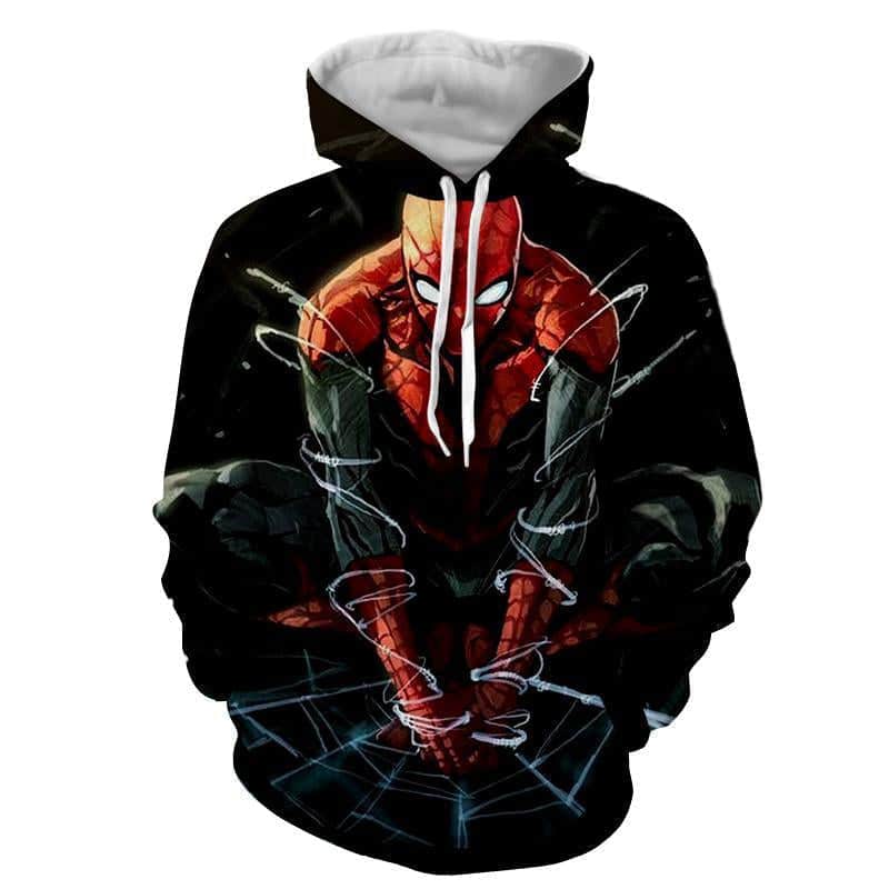 Spiderman 3D Hoodie - Jacket