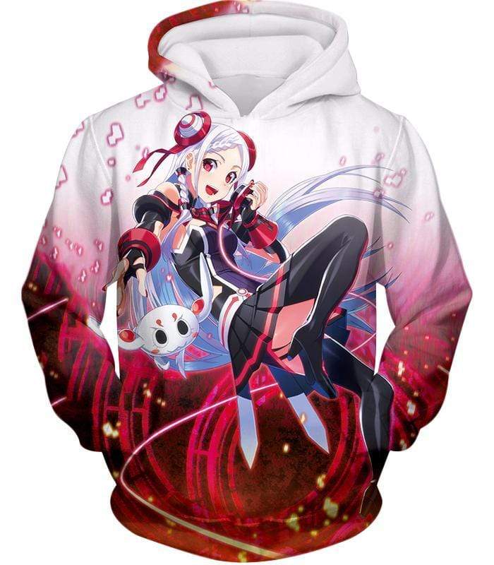 Sword Art Online Anime Girl Yuuna Shigemura Ultimate Graphic Promo Hoodie - SAO Merch Hoodie