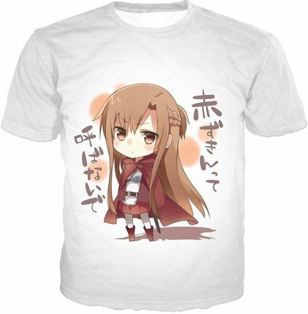 Sword Art Online Asuna Avatar Meme Cool White Zip Up Hoodie  - Sword Art Online Zip Up Hoodie - T-Shirt