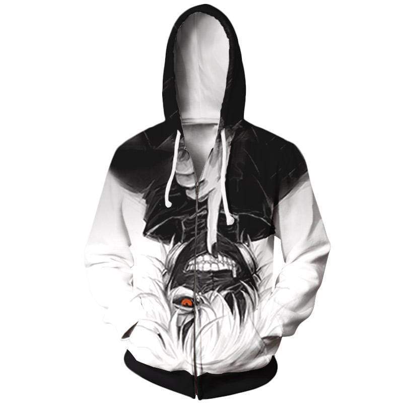 Crazy Jokers Forever Love Harley Quinn Cool White Zip Up Hoodie