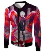 Tokyo Ghoul Ken Kaneki Kink Action Cool Anime Still Zip Up Hoodie - Jacket